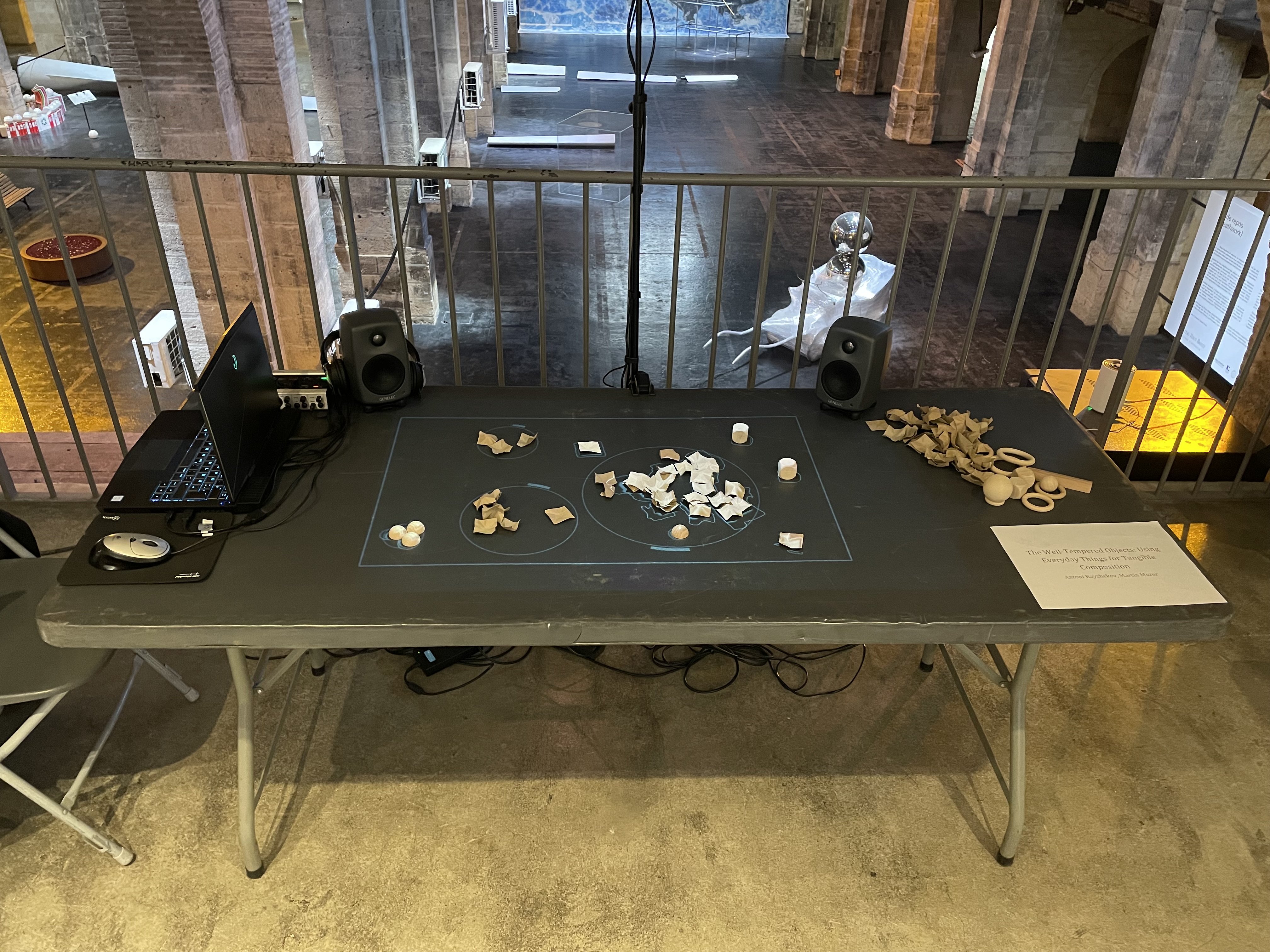 Well-Tempered Objects at the TEI 2025 arts exhibition, Bordeaux
